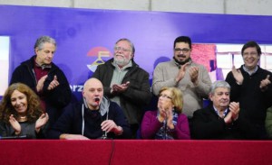 Primeras impresiones de las elecciones del Frente Amplio. Foto M. Bonjour - Medio Diario El País 