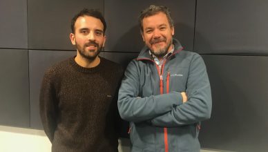 Iván Fernández y Gonzalo Vicci. FOTO: UNI Radio.